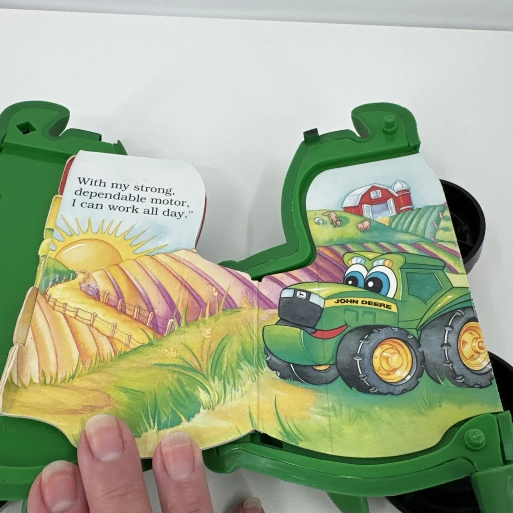 John Deere Kids Toy Book Johnny Tractor Generation 2 Ertl Vintage Farmer